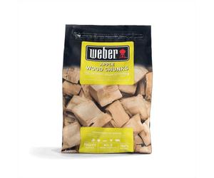 Weber - Grandi Pezzi Di Legna Da Affumicatura - Melo-legno Weber