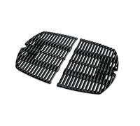 Set di 2 Griglie di cottura in Ghisa d'acciaio Smaltato Weber per Q serie 200 e 2000 Cod. 7645