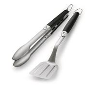 WEBER 6645 Set utensili Premium 2 pezzi spatola e pinza