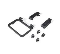 Weber Kit Organizer per lavori/Accessori a Scatto per Guide Laterali su tavoli da Lavoro, Lavabile in lavastoviglie, Include Porta Rotolo da Cucina, Porta Sacchetto della Spazzatura e 4 Ganci per