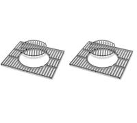 WEBER Parrilla de cocción de Hierro colado vitrificado (Confezione da 2)