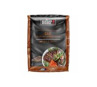 Weber Pellet di legno di quercia (8 kg), perfetto per affumicare carne bovina, pellet di legno naturale al 100%, adatto a tutti i barbecue a pellet (3401053)
