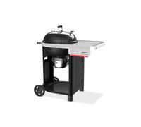 Weber Performer Barbecue a Carbone/griglia 57 cm con Tavolo Laterale, Coperchio e braciere smaltati in Porcellana, Sistema One-Touch, termometro, Nero