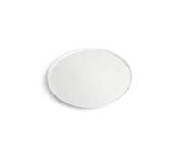 Weber Piatto Pizza in Porcellana (Ø30cm) Set da2, in Porcellana Dura Estremamente Resistente a Graffi, Perfetto per l'uso all'aperto, Fondo Extra Rinforzato, Lavabile in lavastoviglie -Bianco(17883)