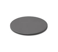 Weber Pietra Pizza - Piccola (Ø 6cm), Pietra per pizza in cordierite smaltata, Riscaldamento rapido e distribuzione uniforme del calore, per BBQ a carbone da Ø26cm, gas, pellet, elettrici -Nero(18413)