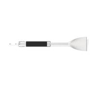 Weber Pinze per Barbecue, Piatte, Ideali per afferrare cibi delicati, con Sistema di bloccaggio, Lavabili in lavastoviglie, Argento (3400425)