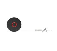 Weber Smart Thermometer con sonda per griglia e Carne/Misura Temperatura della griglia e al Cuore per Una Cottura Perfetta - Nero (3400590)