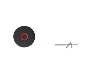 Weber Smart Thermometer con sonda per griglia e Carne/Misura Temperatura della griglia e al Cuore per Una Cottura Perfetta - Nero (3400590)