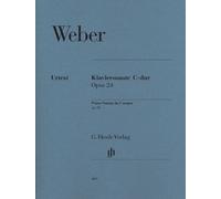 WEBER - Sonata Op.24 en Do Mayor para Piano (Urtext)