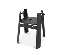 Weber Supporto per Lumin Compact Barbecue, con tavolino, Pieghevole, con Gancio Integrato per Utensili da Barbecue - Nero (6616)