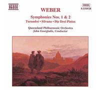 Carl Maria von Weber Symphonies Nos. 1 & 2 (CD) Album