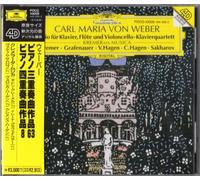 Weber : Trio avec flûte Op. 63, Quatuor avec piano Op. 8