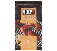 Weber Trucioli di Affumicatura (700g) - per pollame, Miscela di trucioli di Legno di latifoglie e Alberi da frutto, Prodotto UE, ottenuto in Modo sostenibile, Legno Certificato FSC (FSC Mix) (17833)