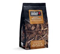 Weber Trucioli di Affumicatura (700g) - Whiskey, Prodotto da Botti di Whiskey, per Verdure e Carne, Prodotto UE, ottenuto in Modo sostenibile, Legno Certificato FSC (FSC Mix) (17627)