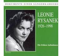 Rysanek Leonie The Early Recordings (CD) Album