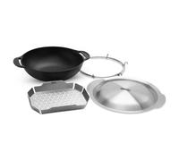 Weber Wok Ghisa set vapore (36cm) CRAFTED GOURMET 7607