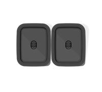 Weber Works Contenitori Prep / set di 2 contenitori in acciaio inossidabile da 1,8L con coperchi ermetici per vassoio da portata Weber Works, impilabili, lavabili in lavastoviglie, 7,4 x 21 x 16,5 cm