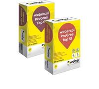 Webercol progres top s1 adesivo cementizio grigio sacco kg 25 C2TES1