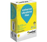 Webercol ultragres flex adesivo cementizio bianco sacco kg 20 C2TES2