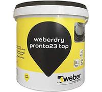 weberdry pronto 23 top Impermeabilizzante a base bitume pronto all'uso, nero, 5 kg