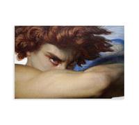 WeBert Alexandre Cabanel - Poster estetico su tela, motivo: angelo caduto, decorazione per camera da letto, sport, ufficio, stanza, regalo, senza cornice, 30 x 45 cm