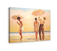WeBert Jack Vettriano 8 poster su tela, decorazione per camera da letto, sport, ufficio, camera da letto, regalo, stile cornice, 20 x 30 cm