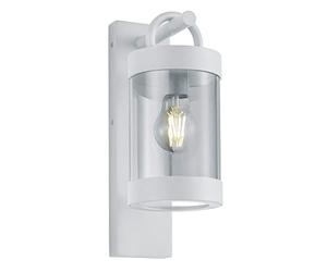 webmarketpoint Applique Lanterna Sambesi Bianco IP44 Sensore Crepuscolare Trio Lighting