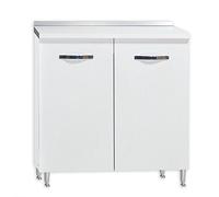 webmarketpoint Base per cucina Bianco Frassinato 2 ante Cm 80x50xH 85