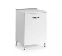 webmarketpoint Base per cucina con 1 anta colore bianco frassinato Cm 60x50xH 85