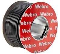 Webro Cavo coassiale RG6 TV e satelliti, 50 m, nero