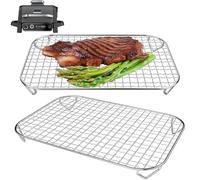 WEBROIL Griglia per barbecue Ninja Woodfire OG700 OG701 OG751, accessori per barbecue e affumicatore, in acciaio inox, accessori per friggitrice ad aria 7 in 1 Ninja OG700 SER