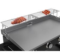 WEBROIL Griglia riscaldante universale per Blackstone 36 28 22 17 pollici Accessori per piastra, rack regolabile per Weber e la maggior parte delle griglie piatte, griglia di raffreddamento per
