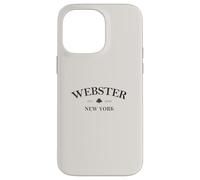 Webster New York | Webster NY Stampa Grafica | Custodia per iPhone 14 Pro Max