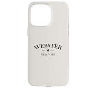 Webster New York | Webster NY Stampa Grafica | Custodia per iPhone 15 Pro Max