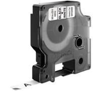 Wecare Nastro compatibile per DYMO D1 K80002W4 9 mm x 7 m Nero su Bianco