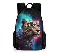 WECECE Zaino Cheetah Scuola Elementare Zaini Leopard Animal Seconda Bimbo Zaino Prima Elementare Bambino Zainetto Idea Regalo