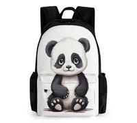 WECECE Zaino Cute Panda Scuola Elementare Zaini Animal Theme Seconda Bimbo Zaino Prima Elementare Bambino Zainetto - Idea Regalo
