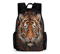 WECECE Zaino Da Donna E Uomo, Tiger Zaini Scolastici, Zaino Animal Theme Per Adolescenti Unisex, Moderno, Rucksack Per La Scuola Il Tempo Libero