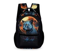WECECE Zaino Da Ragazze E Ragazzi, Leopard Zaini Scolastici, Zaino Cheetah Animal Per Scuole Primaria Unisex, Moderno, Rucksack Per La Scuola Il Tempo Libero