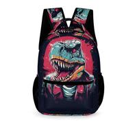 WECECE Zaino Dinosaur Per La Scuola Zaini Animal Pattern Scolastico Per Studenti Delle Scuole Primaria, Zainetti Resistente All'usura