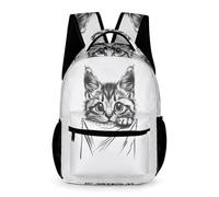 WECECE Zaino Kitten Scuola Elementare Zaini Cat Seconda Bimbo Zaino Prima Elementare Bambino Zainetto - Idea Regalo