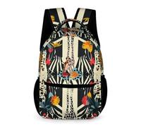 WECECE Zaino Scolastico GiraffesAfrican Animals Bambini Bambine 13 Anni Borsa Scolastica Scuola Media 3 Ragazzi Cartella Moderno 43x32x15 cm Rientro a Scuola per Libri Quaderni
