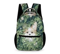 WECECE Zaino Scuola Cute Puppy Bambini Bambine 8-12 Anni Zaino per Computer Animal Dog Classe 3-5 e Media 1-2 Studenti Cartella Scolastica Uso Diario 43x32x15 cm Rientro a Scuola