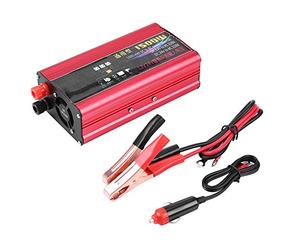 Wechselrichter, Duokon Wechselrichter, 1500 W Auto Wechselrichter USB-Ladegerät Konverter Adapter modifizierte Sinus DC 12 V/24 V AC 220 V