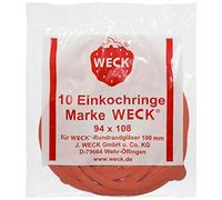 Weck - 10 anelli di conservazione 94 x 108