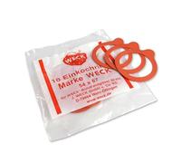 Weck 10 guarnizioni in gomma da 60 mm per modelli WECK 080 760 761 762 763 764 766 902