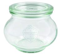 Weck 3918792 Vasetti per Gioielli, Set di 12, 250 Ml, Coperchio Diámetro 60 Mm, 58310