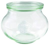 Weck 3918793 Vasetti per Gioielli, Set di 6, 500 Ml, Coperchio Diámetro 80 Mm, 58311