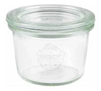 WECK 80 Mini contenitore in vetro da 12 pz. ml senza anelli e graffette