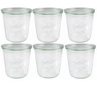 Weck Einmachglas 500 ml 6 Pezzo6er 19681